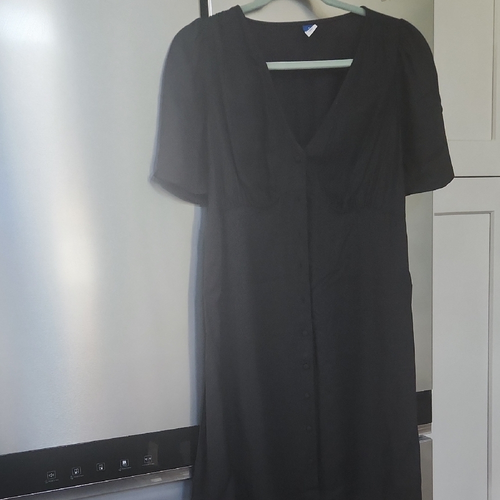 Old NAVY SHORT SLEEVE BUTTON FRONT SIZE SMALL DRESS